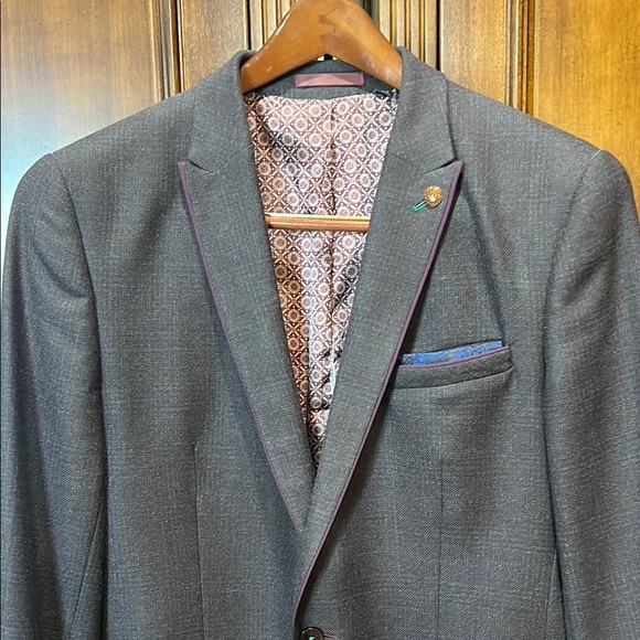 Ted Baker London Men's Sport Coat Blazer Size 5 - Picture 3 of 16